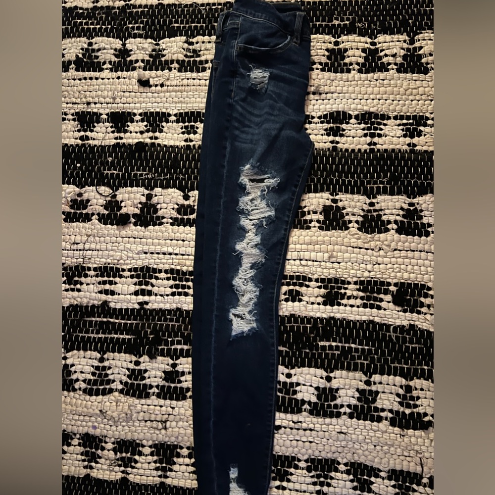 Ripped American eagle jeans